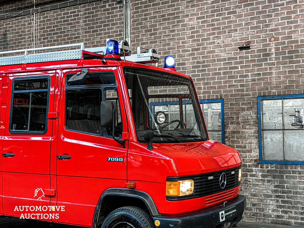 Mercedes-Benz 709D Fire Truck 93hp 1988, BX-12-LK.