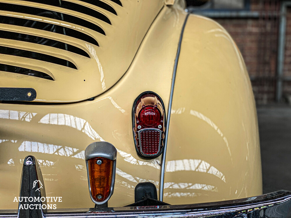 Renault 4 CV R 1062 Sport 22hp 1961.