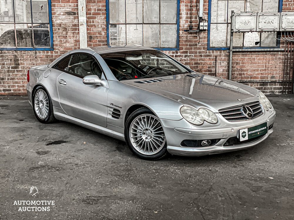 Mercedes Benz SL55 AMG 5.5 V8 476hp 2002 SL-Class Cabriolet -Youngtimer-.