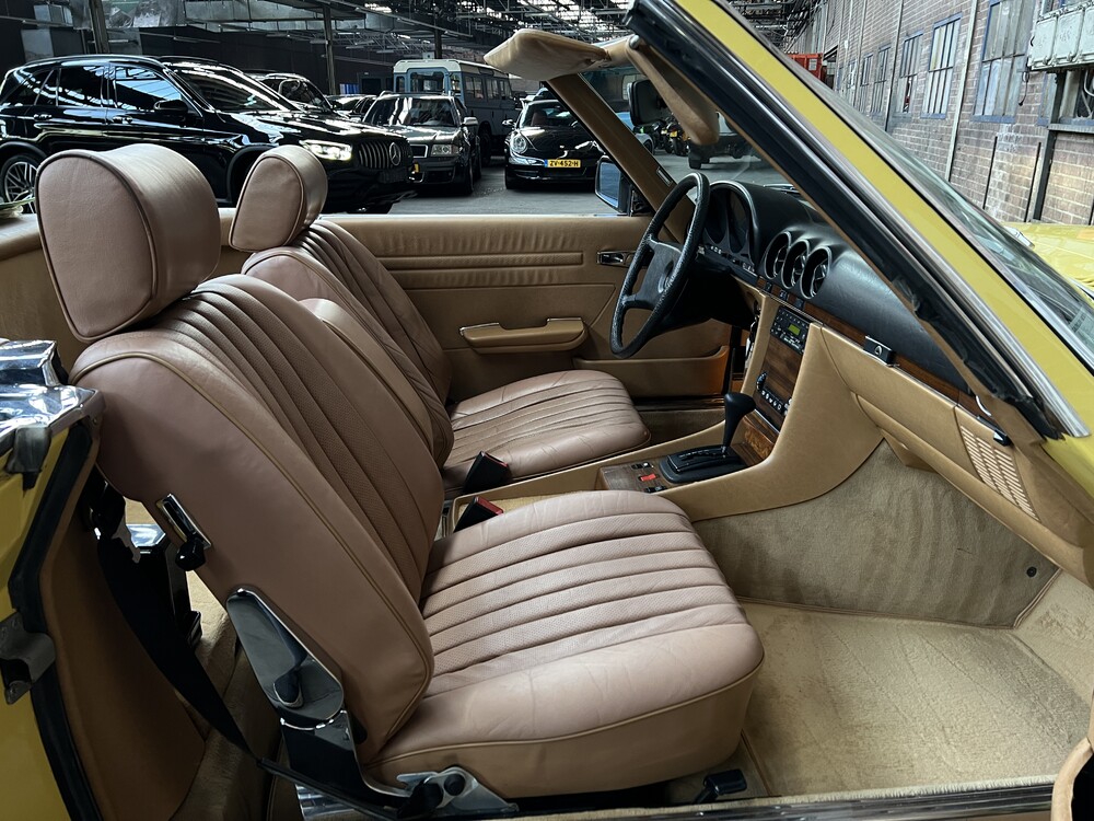Mercedes-Benz SL380 V8 Convertible 204 HP 1982.