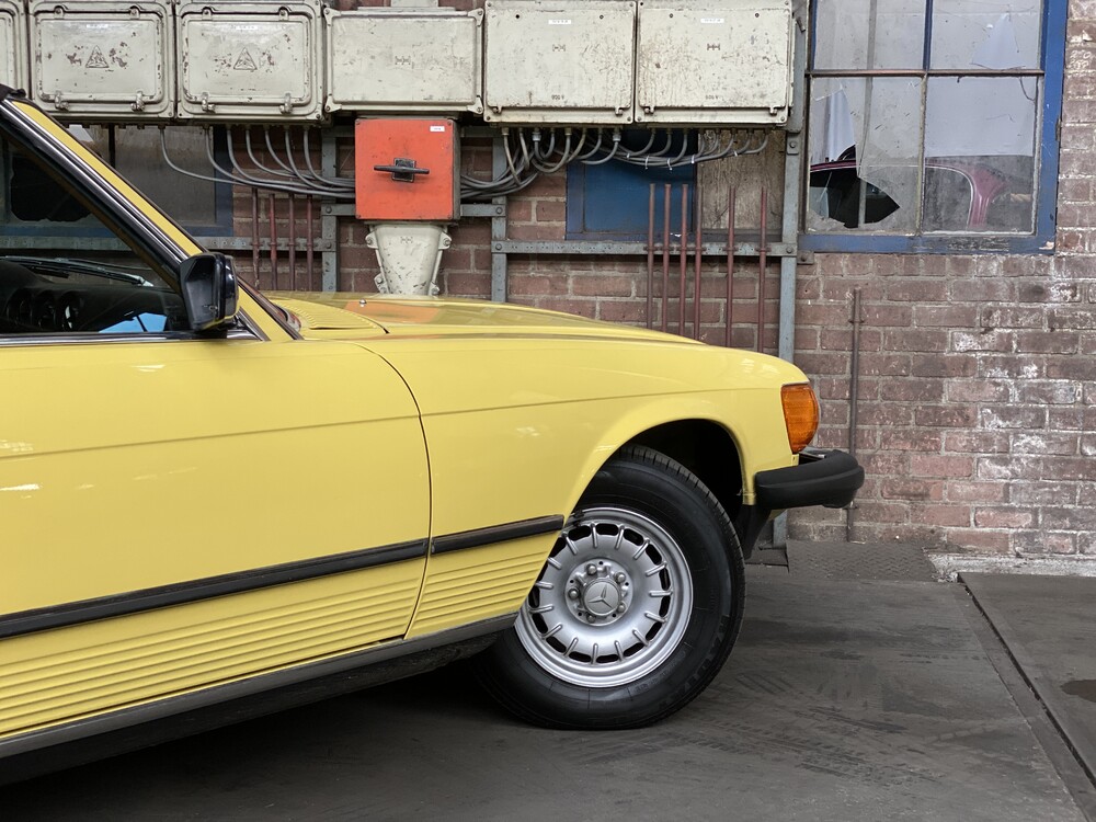 Mercedes-Benz SL380 V8 Convertible 204 HP 1982.