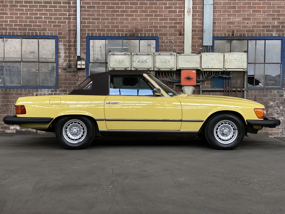 Mercedes-Benz SL380 V8 Convertible 204 HP 1982.