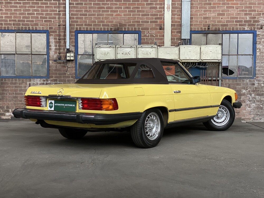 Mercedes-Benz SL380 V8 Convertible 204 HP 1982.