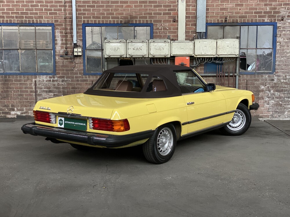 Mercedes-Benz SL380 V8 Convertible 204 HP 1982.
