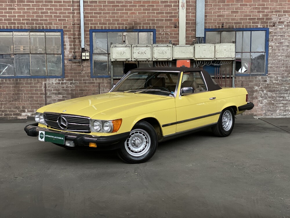 Mercedes-Benz SL380 V8 Convertible 204 HP 1982.