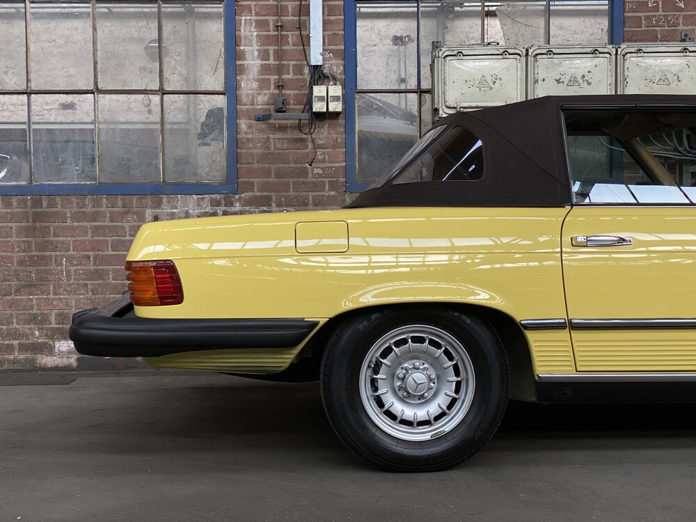 Mercedes-Benz SL380 V8 Convertible 204 HP 1982.