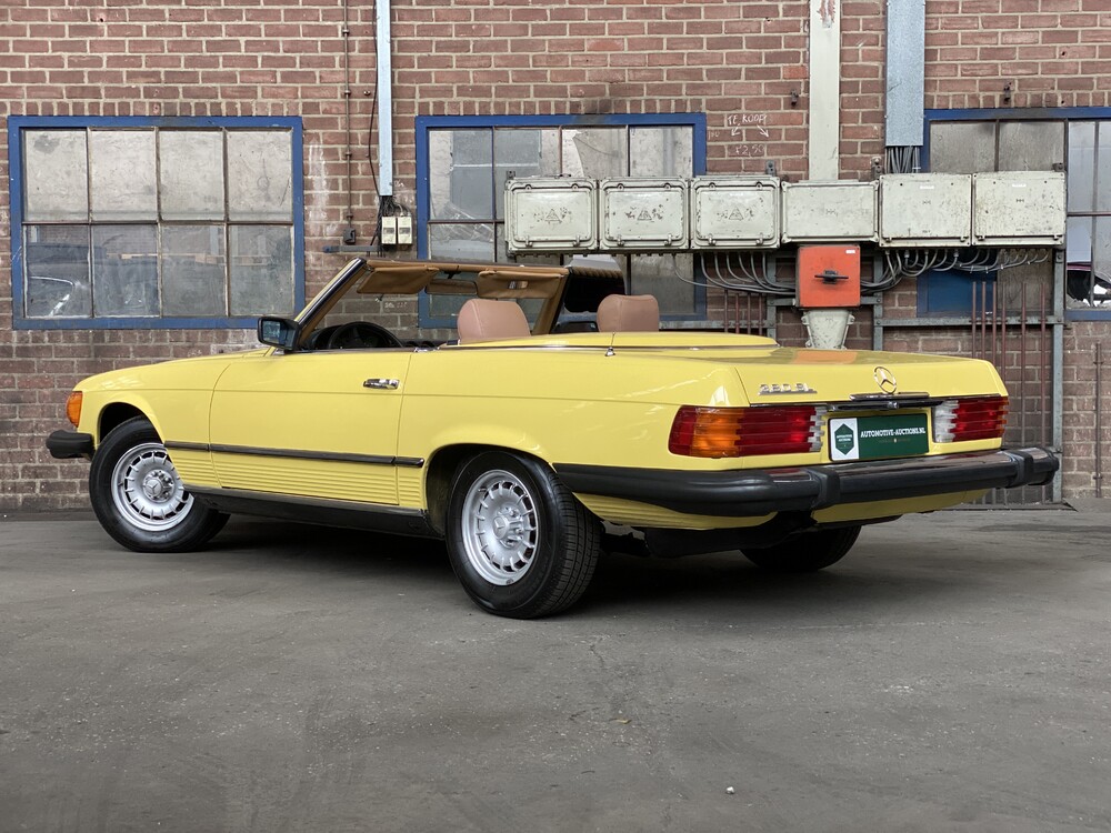 Mercedes-Benz SL380 V8 Convertible 204 HP 1982.