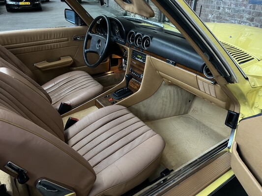Mercedes-Benz SL380 V8 Cabriolet 204 PS 1982.
