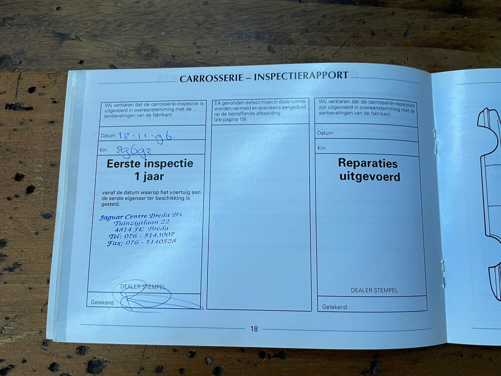 Jaguar Sovereign 4.0 X300 XJ6 241hp 1995 -Orig. NL-, NG-TH-86.