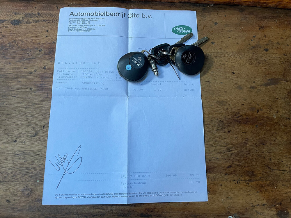 Jaguar Sovereign 4.0 X300 XJ6 241hp 1995 -Orig. NL-, NG-TH-86.