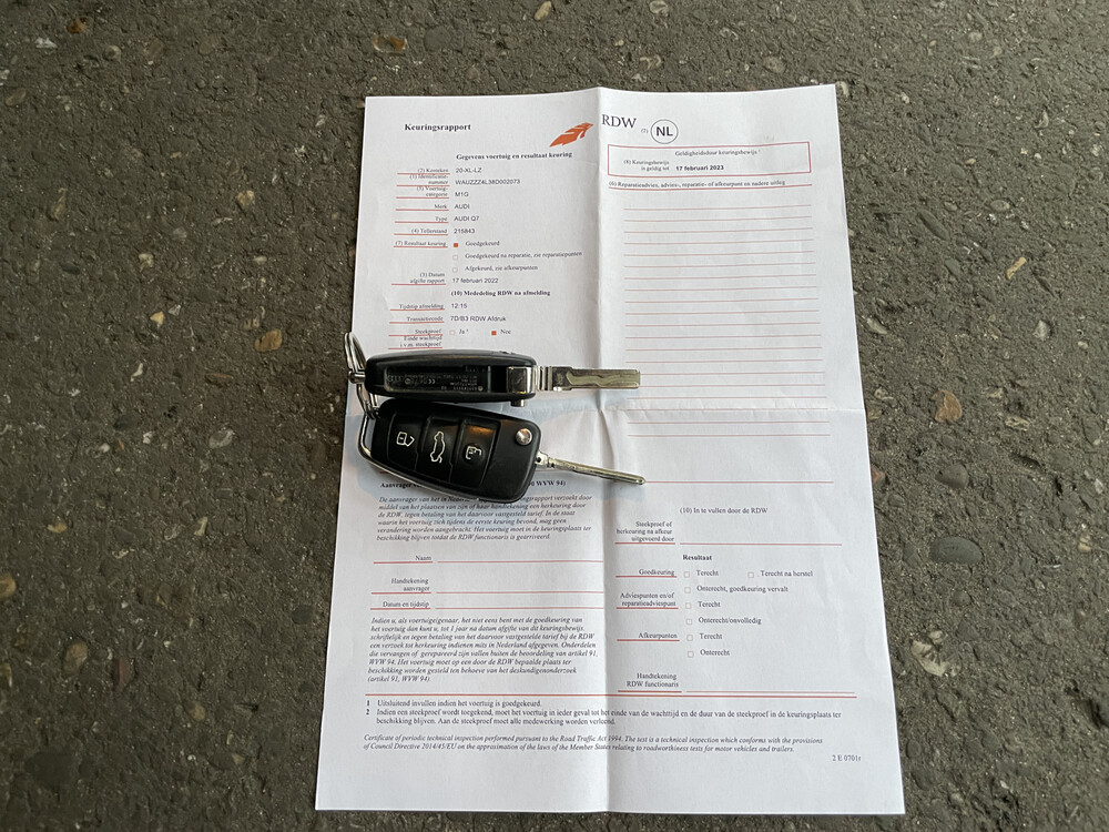 Audi Q7 3.0 TDI Quattro Pro Line+ 232hp 2007 -Org. NL-, 20-XL-LZ.