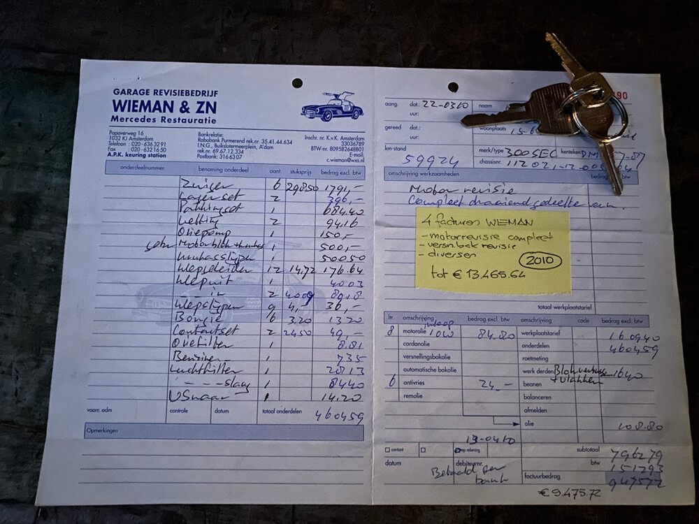 Mercedes-Benz 300 SE 200 PS S-Klasse 1964, DM-57-87.