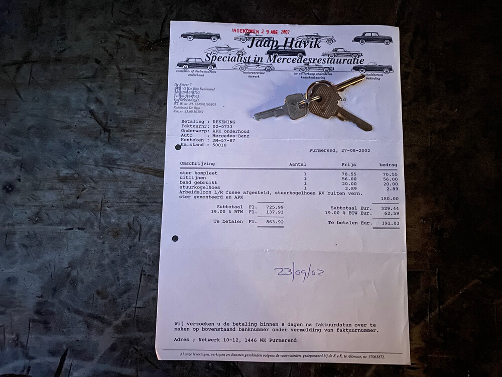 Mercedes-Benz 300 SE 200 PS S-Klasse 1964, DM-57-87.