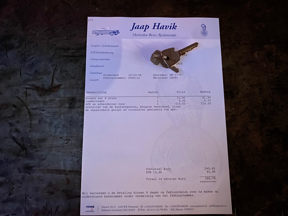 Mercedes-Benz 300 SE 200 PS S-Klasse 1964, DM-57-87.