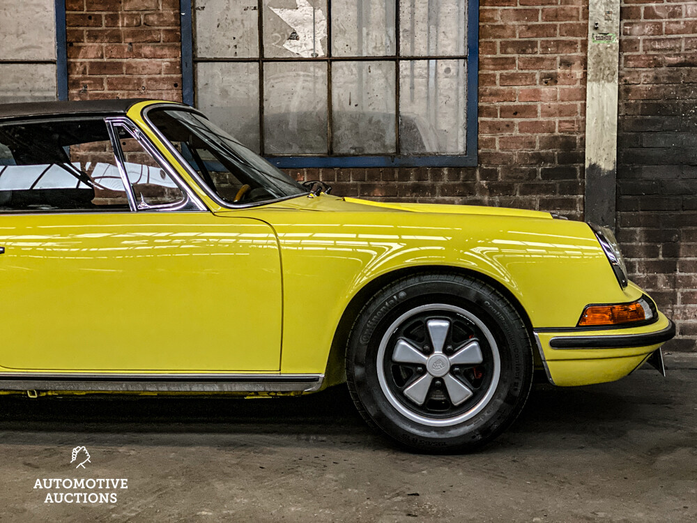 Porsche 911T 2.4 Targa 1973 911.261 Hellgelb, GP-FJ-93.