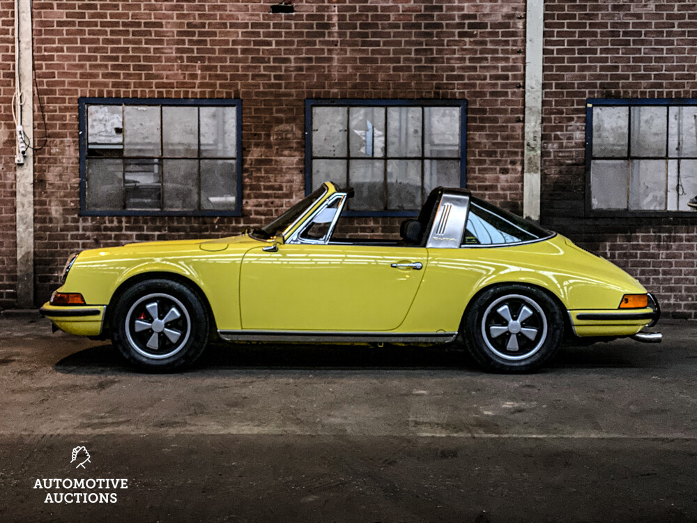 Porsche 911T 2.4 Targa 1973 911.261 Hellgelb, GP-FJ-93.