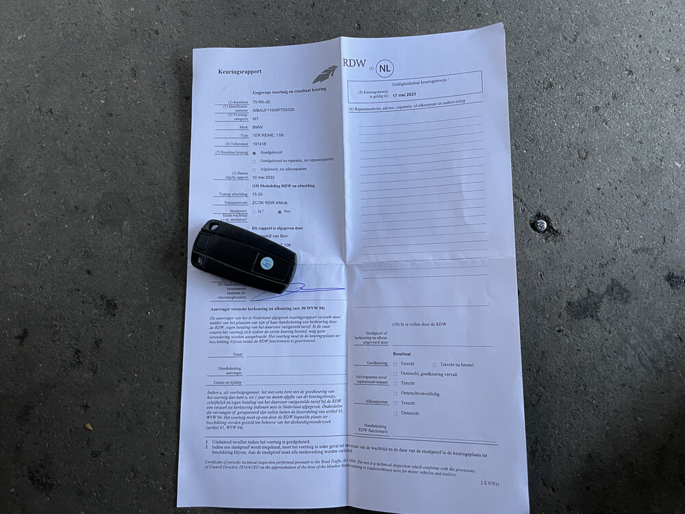 BMW 116i High Executive 116hp 2005 1-Series, 75-RK-JD.