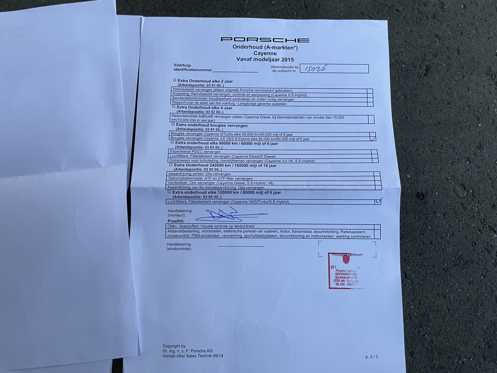 Porsche Cayenne S E-Hybrid 3.0 SportChrono 416pk 2015 -Org. NL-, HN-967-X