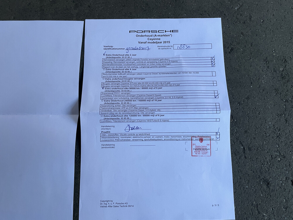 Porsche Cayenne S E-Hybrid 3.0 SportChrono 416pk 2015 -Org. NL-, HN-967-X