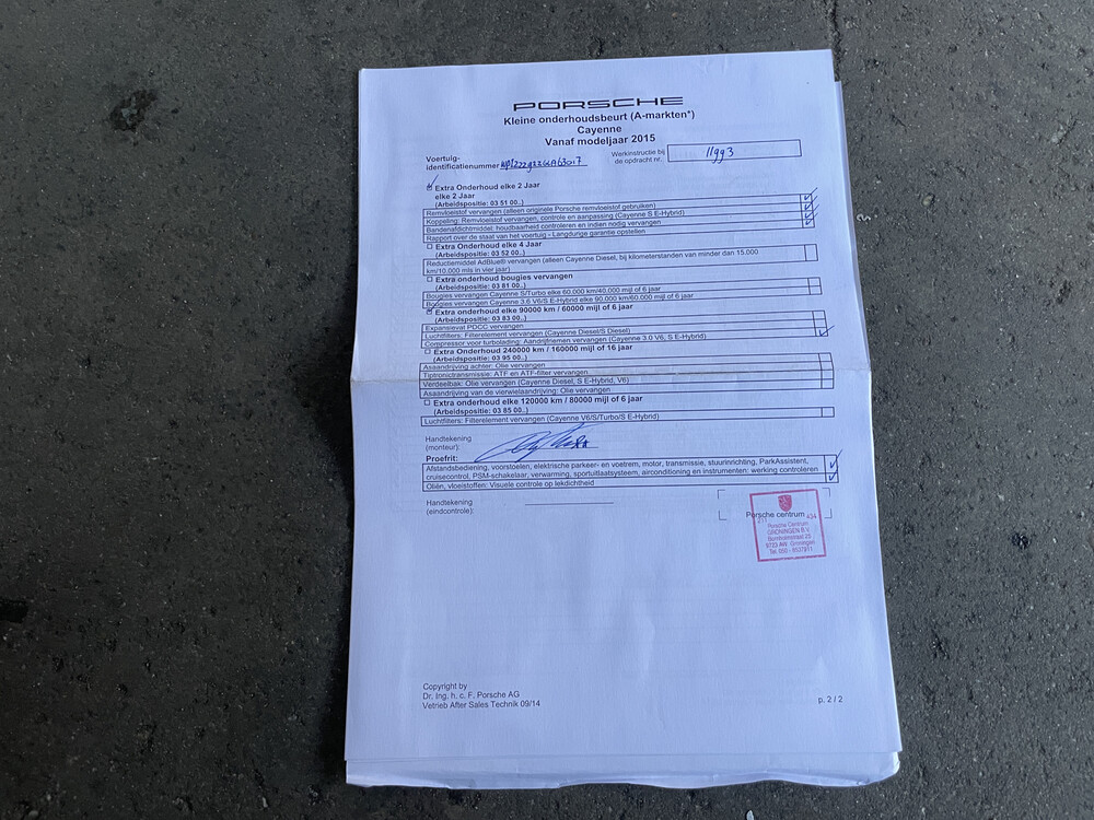 Porsche Cayenne S E-Hybrid 3.0 SportChrono 416pk 2015 -Org. NL-, HN-967-X