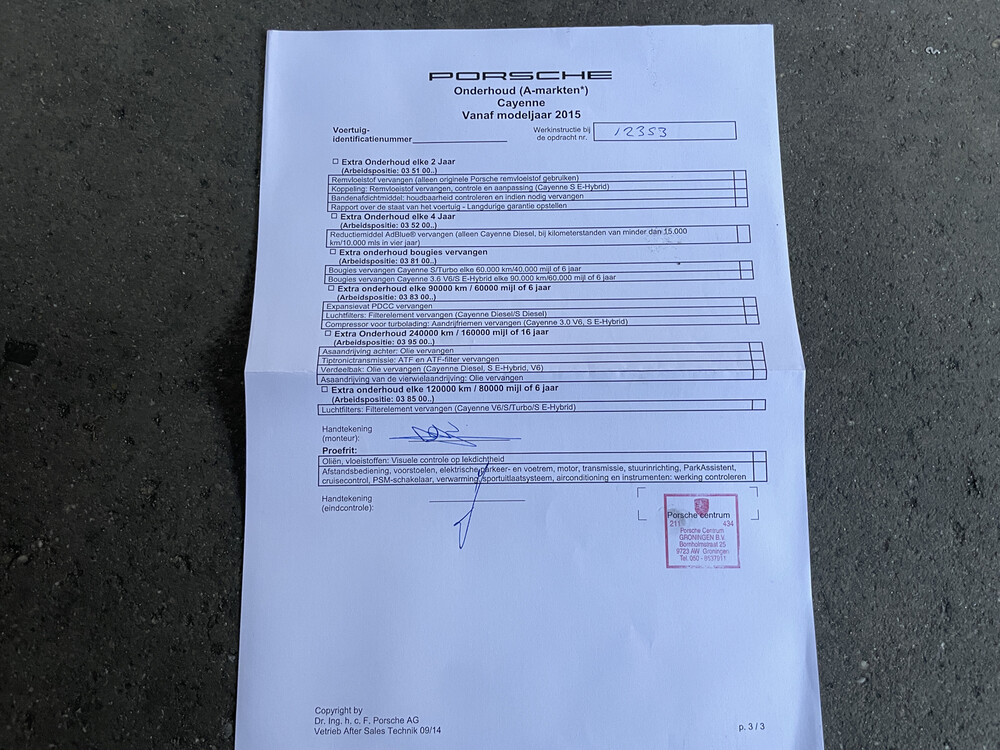 Porsche Cayenne S E-Hybrid 3.0 SportChrono 416pk 2015 -Org. NL-, HN-967-X