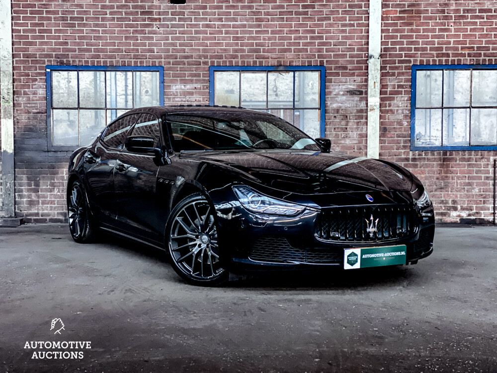 Maserati Ghibli 3.0 S Q4 411pk 2014, NV-113-K