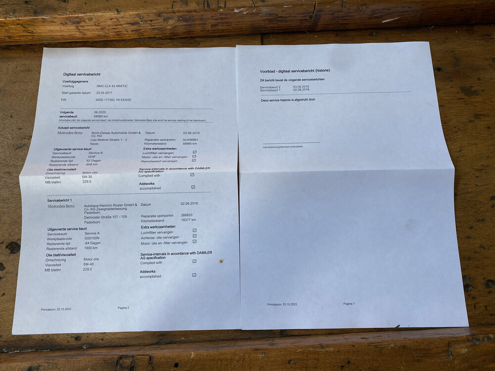 Mercedes-Benz CLA45 AMG 4Matic CLA-klasse 381pk 2017, J-498-PP