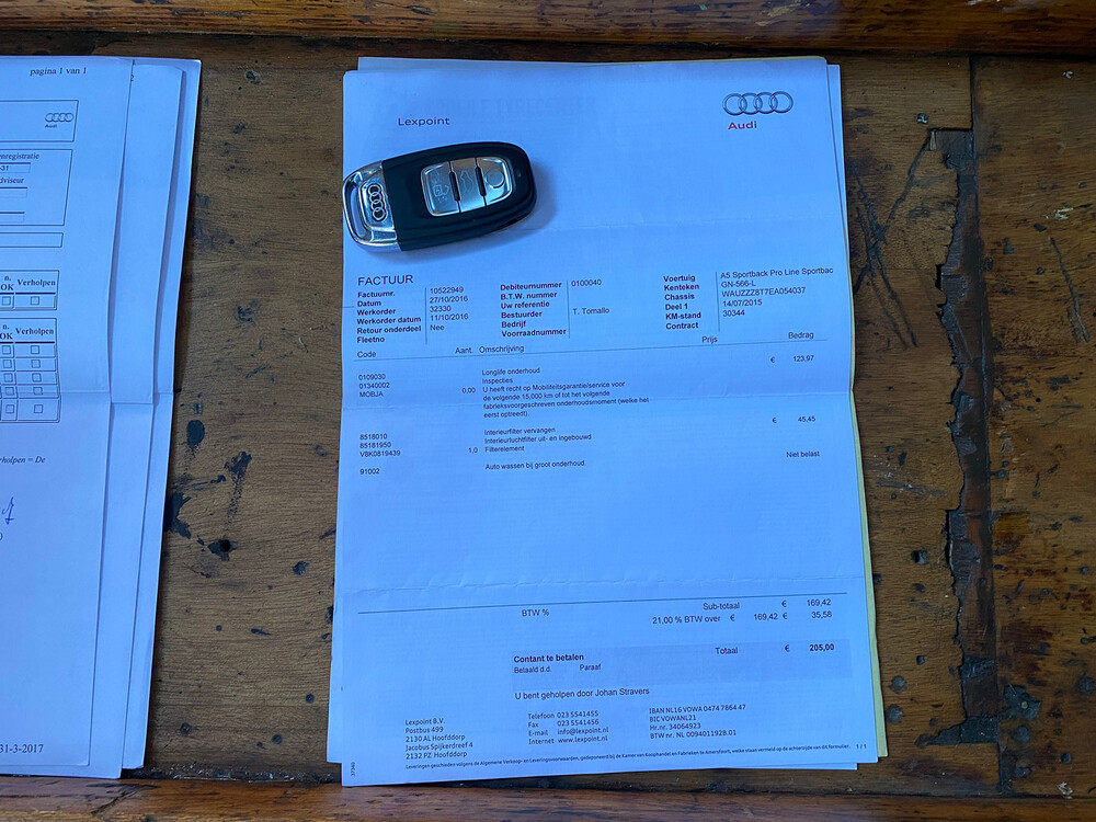 Audi A5 Sportback 2.0 TFSI Quattro Pro Line S 224pk 2014, GN-566-L