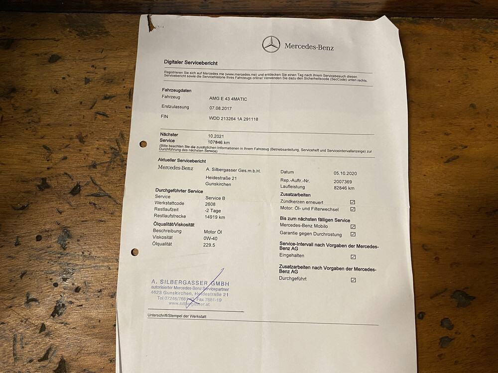 Mercedes-Benz E43 Estate AMG 4Matic Premium Plus E-klasse 401pk 2017, P-049-DT