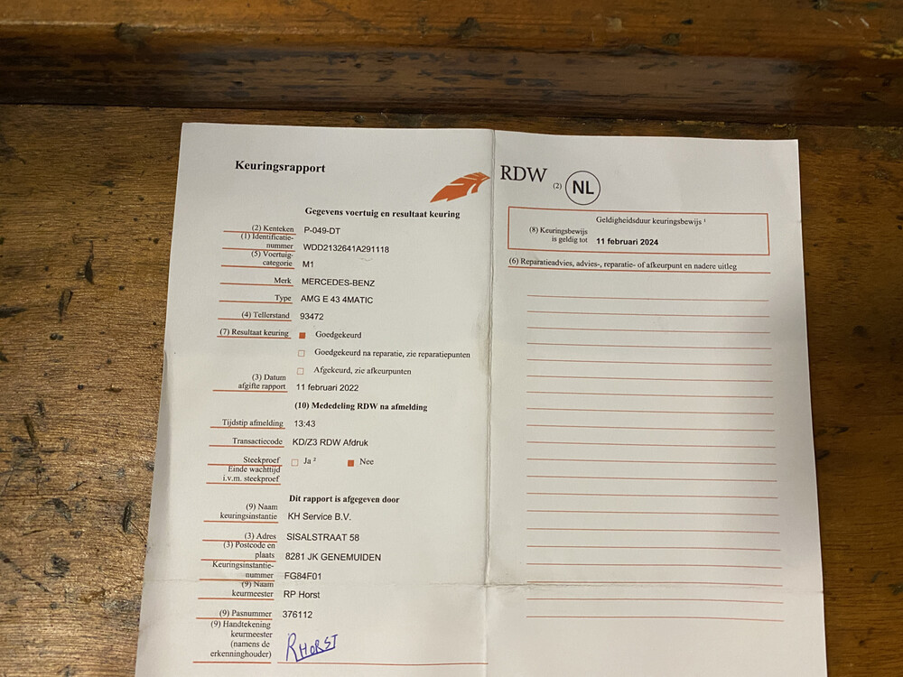 Mercedes-Benz E43 Estate AMG 4Matic Premium Plus E-klasse 401pk 2017, P-049-DT