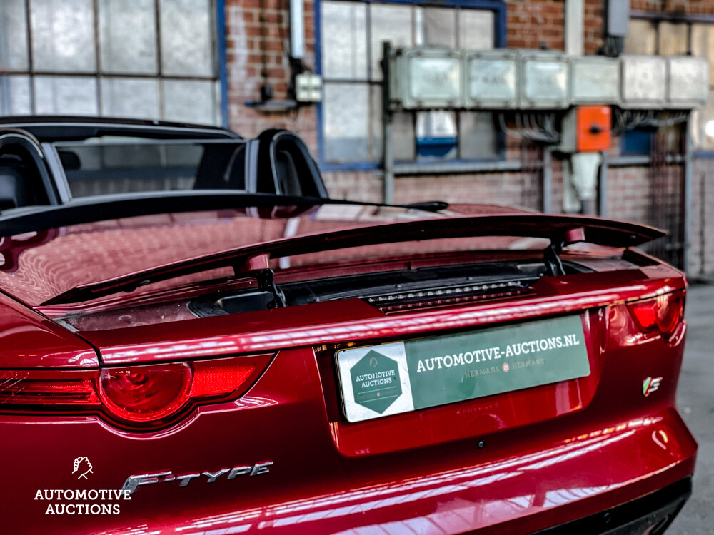Jaguar F-TYPE 3.0 V6 S Convertible 381pk 2015, GP-256-K