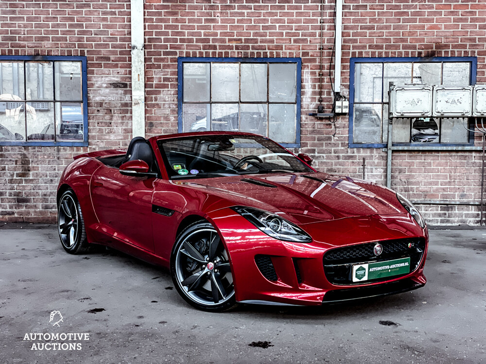 Jaguar F-TYPE 3.0 V6 S Convertible 381pk 2015, GP-256-K