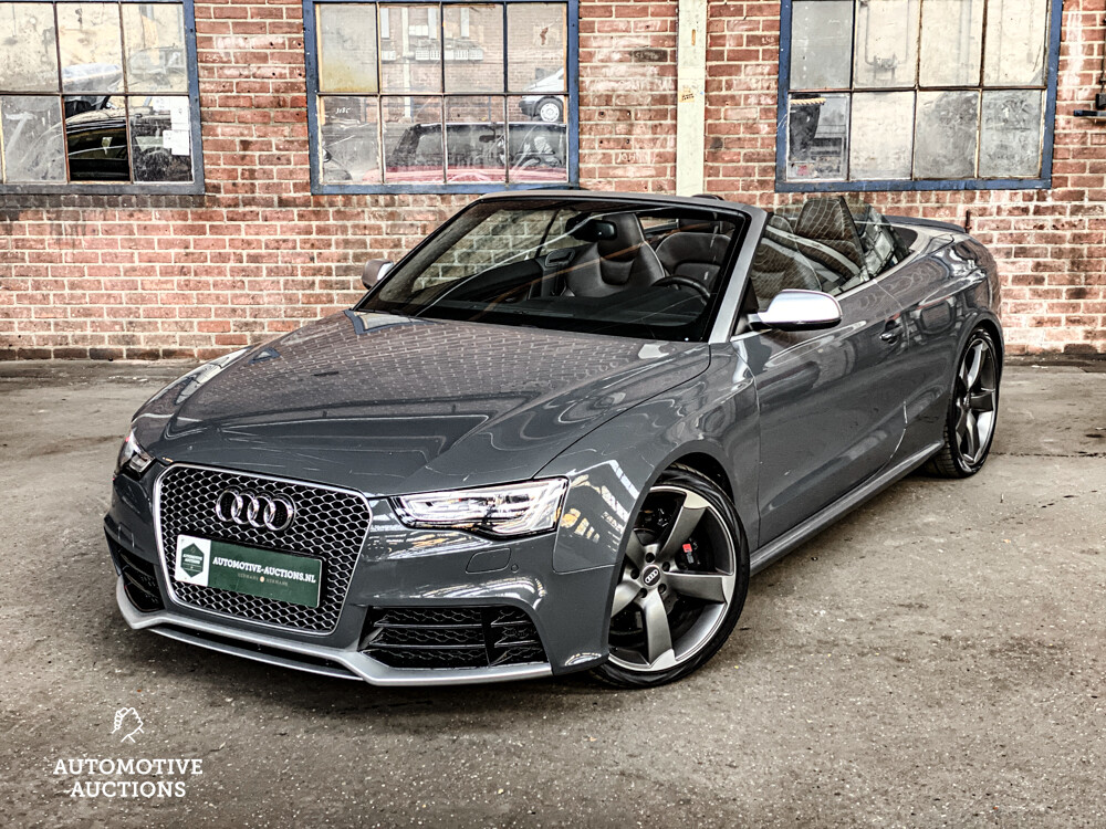 Audi RS5 4.2 V8 FSI Quattro FACELIFT Cabriolet 450pk 2013, 2-TVB-31