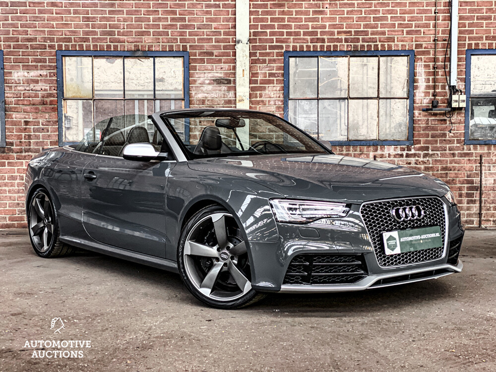 Audi RS5 4.2 V8 FSI Quattro FACELIFT Cabriolet 450pk 2013, 2-TVB-31