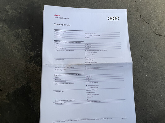Audi A6 Avant 2.0 TDI S-Line 177PS 2014 -Org NL-, 5-TNT-85