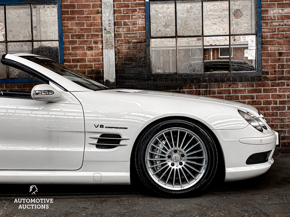 Mercedes-Benz SL55 AMG 5.5 V8 476pk 2002 SL-Klasse Cabriolet -Youngtimer-