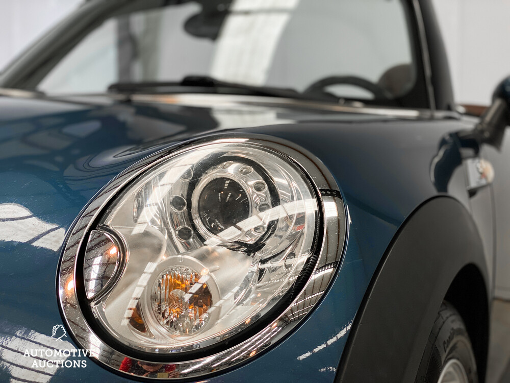 Mini Cooper S Cabrio 1.6 174 PS 2009, J-592-DS.