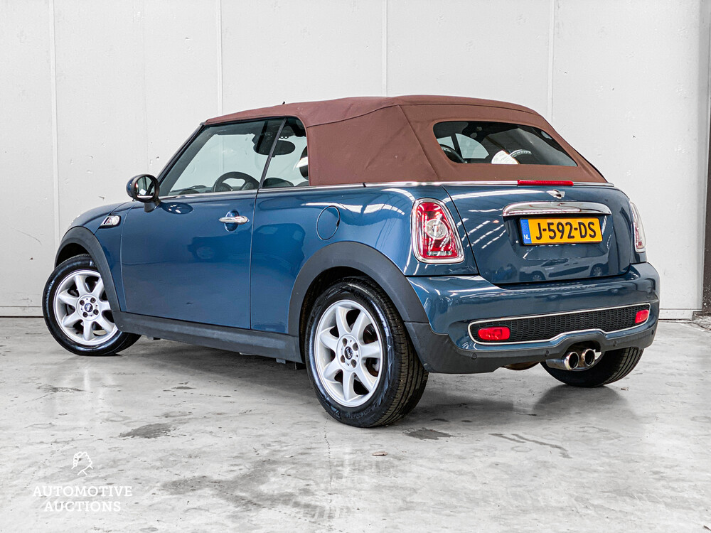 Mini Cooper S Cabrio 1.6 174 PS 2009, J-592-DS.