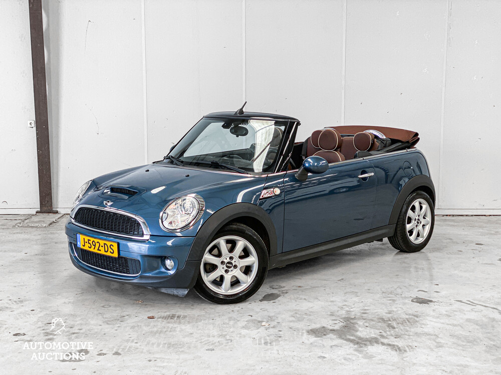 Mini Cooper S Cabrio 1.6 174 PS 2009, J-592-DS.