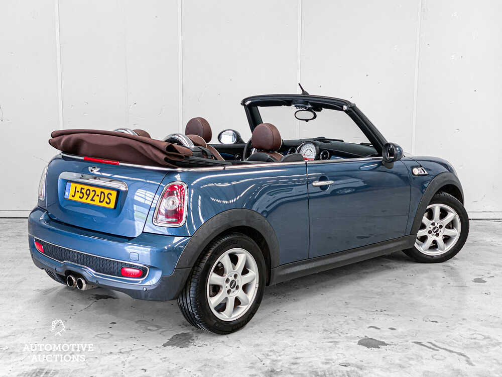 Mini Cooper S Cabrio 1.6 174 PS 2009, J-592-DS.