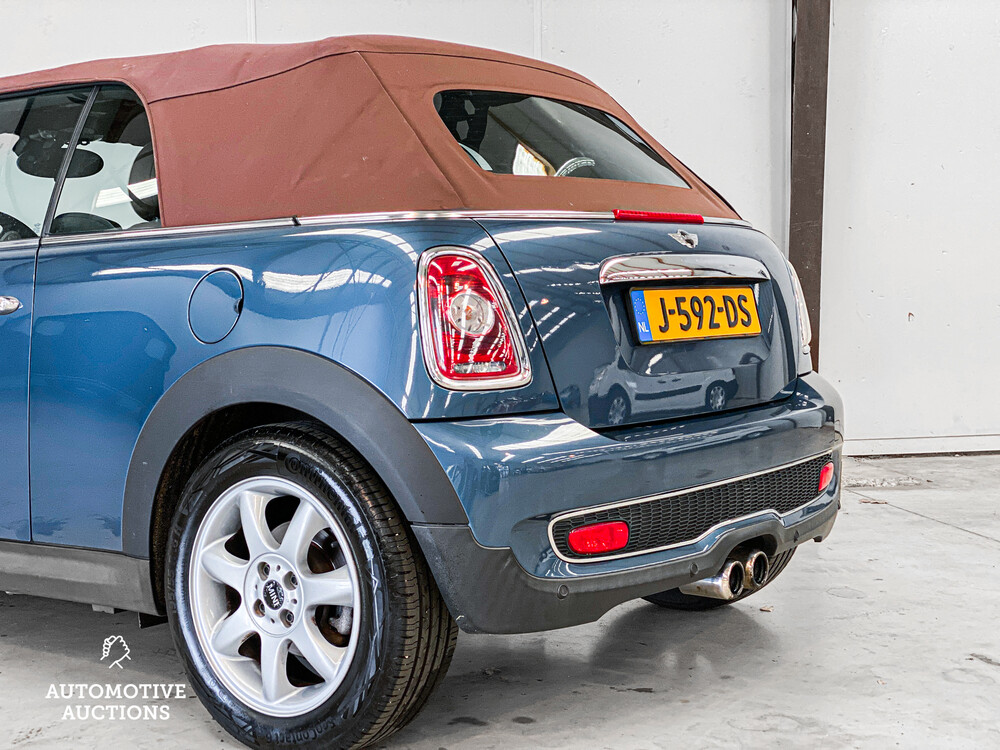 Mini Cooper S Cabrio 1.6 174 PS 2009, J-592-DS.