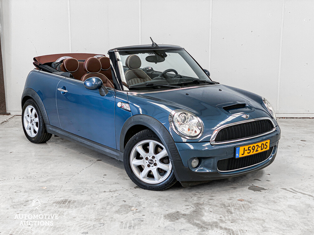 Mini Cooper S Cabrio 1.6 174 PS 2009, J-592-DS.