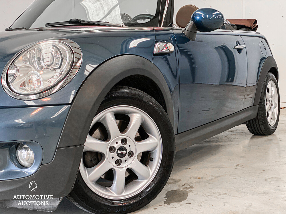 Mini Cooper S Cabrio 1.6 174 PS 2009, J-592-DS.