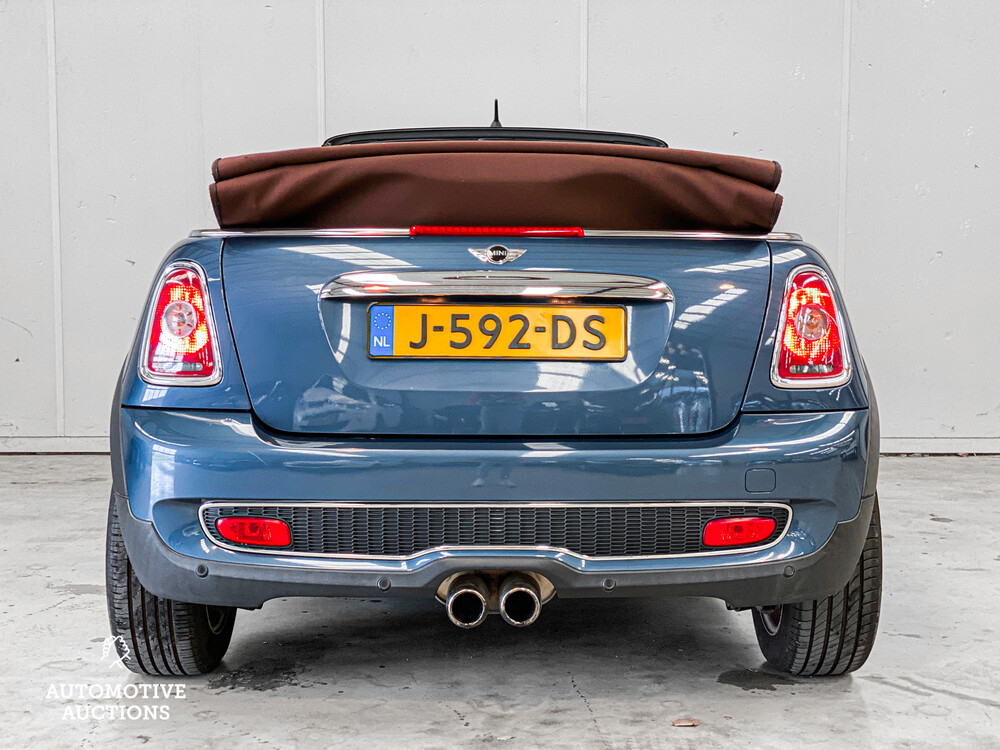 Mini Cooper S Cabrio 1.6 174 PS 2009, J-592-DS.