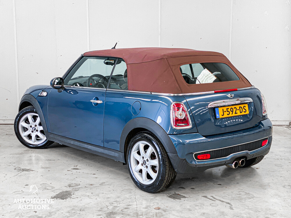 Mini Cooper S Cabrio 1.6 174 PS 2009, J-592-DS.