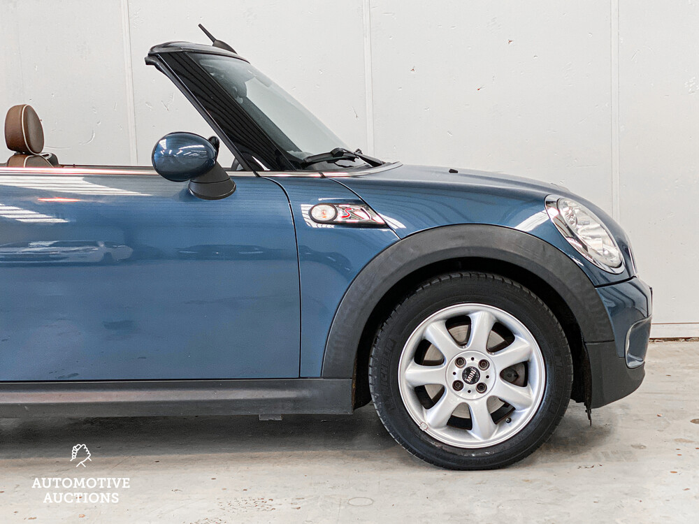 Mini Cooper S Cabrio 1.6 174 PS 2009, J-592-DS.