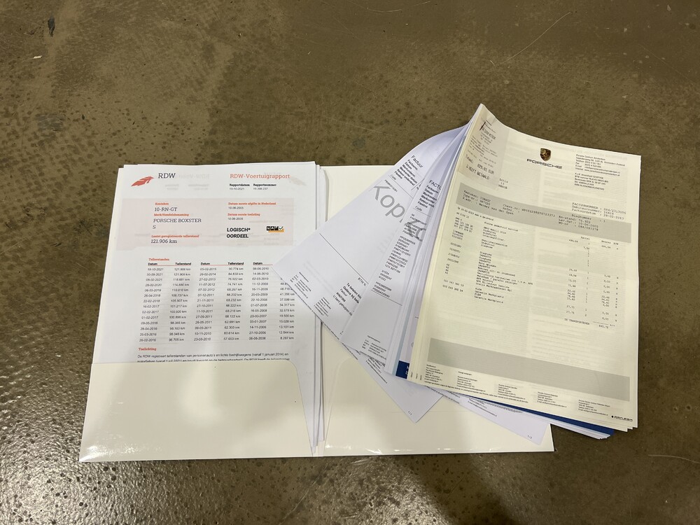 Porsche Boxster S 987 3.2 280PS 2005 -Org. NL-, 10-RN-GT.