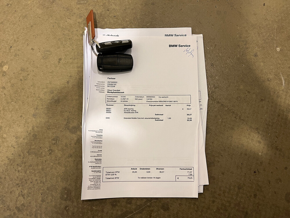 BMW X5 M50d 3.0 V6 381pk 2015 -Orig. NL-, 5-ZGF-72