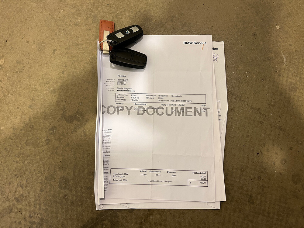 BMW X5 M50d 3.0 V6 381pk 2015 -Orig. NL-, 5-ZGF-72