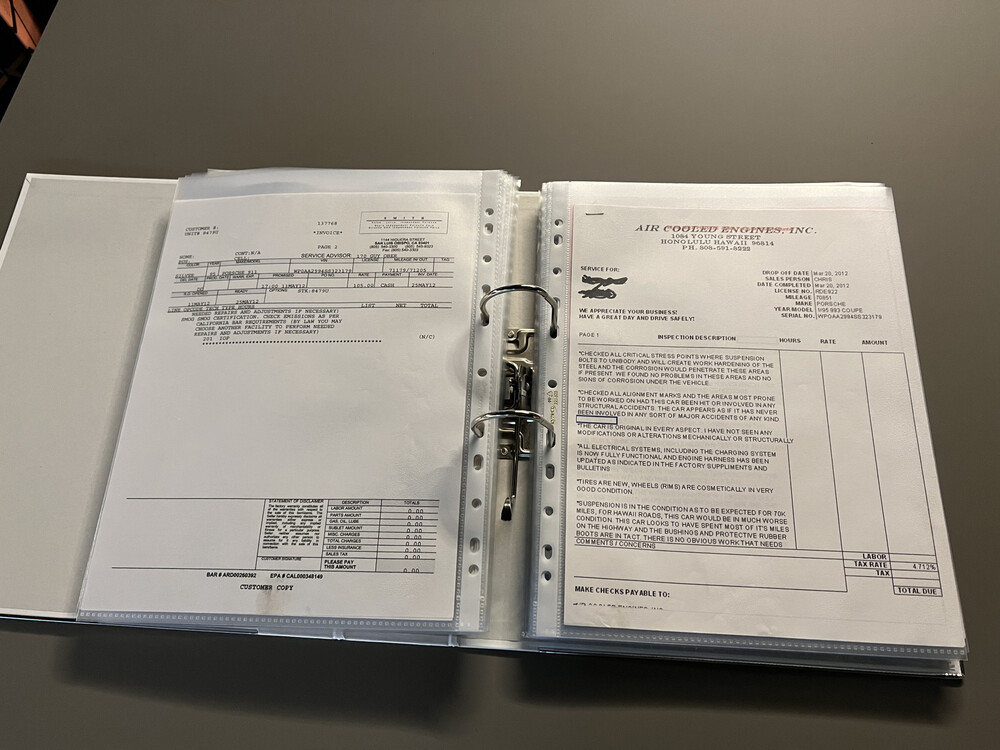 Porsche 911 993 3.6 Carrera 4 Coupé 272PS 1995, 2-KLZ-95